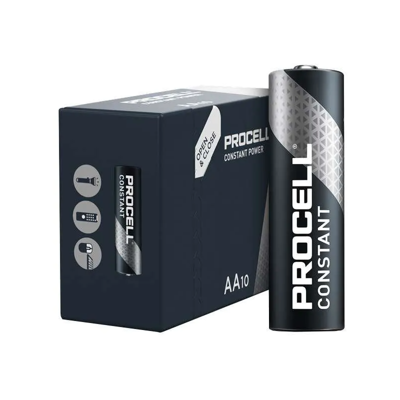 Duracell "PROcell/Industrial" Alkaline Batteries - AA - 1.5v
