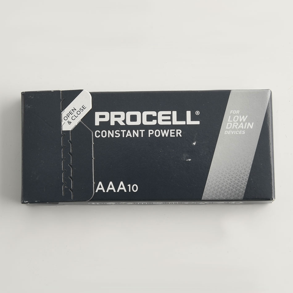 Duracell "PROcell/Industrial" Alkaline Batteries - AAA - 1.5v